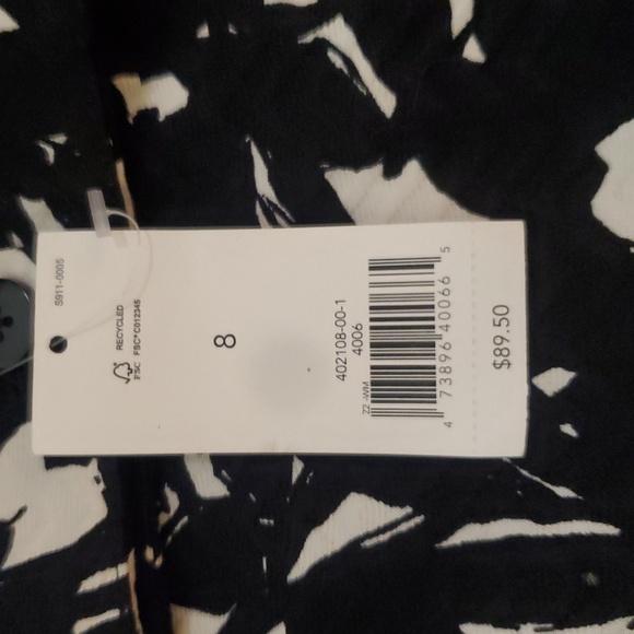 Black and White Patterned Pants - Picture 3 of 7